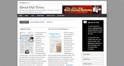 Desktop Screenshot of aboutourtown.com
